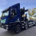 IVECO TRAKKER 410 E6 (HOOKLOADER & CRANE)