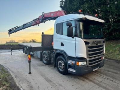 SCANIA G410 EURO 6 8X2