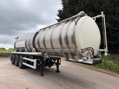 CROSSLAND STAINLESS STEEL VACUUM TANKER