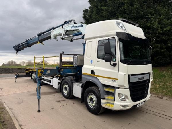 DAF CF 460 EURO 6 8x2